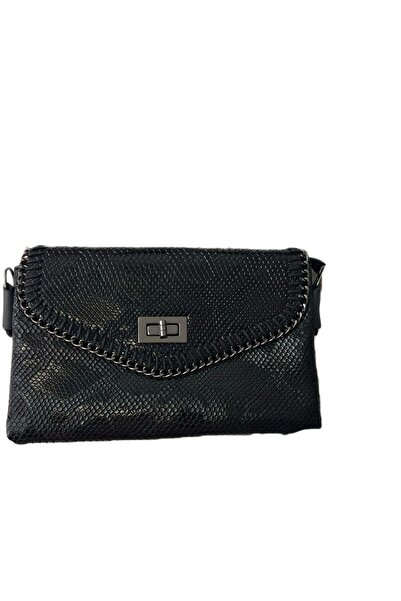 BONİTA Women's Shoulder Bag Envelope Model with Beaded Design