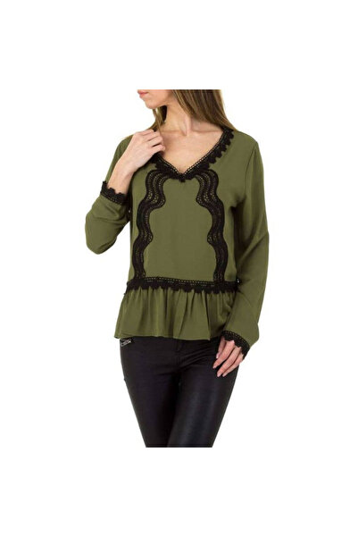 Emmash blouse B039 khaki color size 38