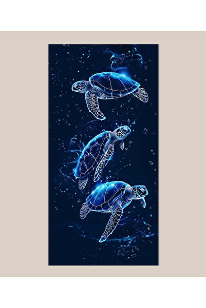 Maisonette Abyss Beach Towel, 100% Cotton, Digitally Printed Beach Towel