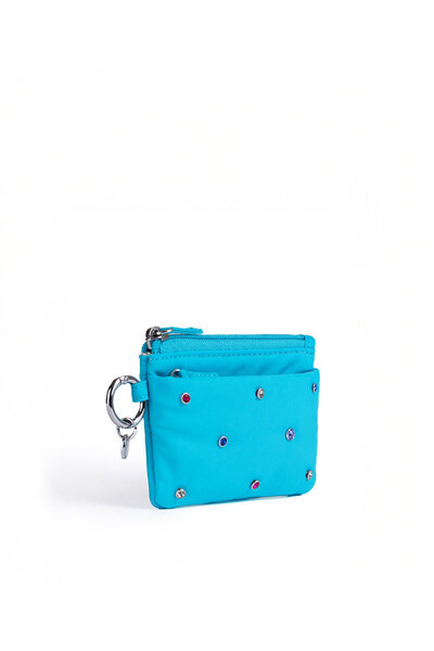 Twist RENKLİ STRASS TAŞ AKSESUARLI CÜZDAN