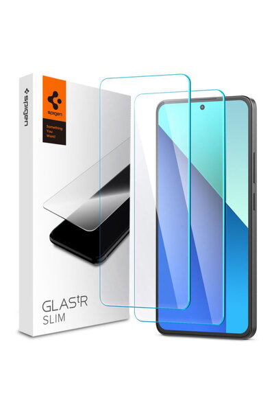 Spigen Folie de protecție pentru Xiaomi Redmi Note 13 4G (set de 2) - Glas.tR...