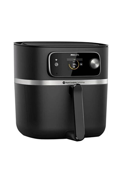 Philips Friteuză cu aer Ovi Smart 2.0 HD9880/90 8.3L cu aplicație și termomet...