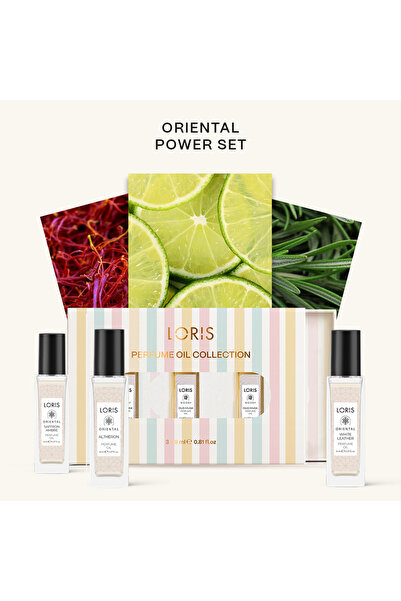 Loris Oriental Power Unisex Parfüm Yağı Seti – 3’lü Özel Koleksiyon
