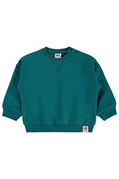 Civil Baby basic Hanorac pentru 6-18 luni - Verde 12-18 luni