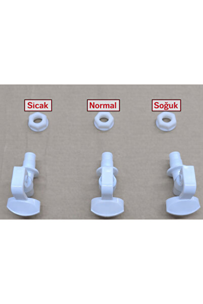 SERHAT DENİZ Awox Tron Su Sebili Musluk Seti (Sıcak + Soğuk + Normal) – Somun...