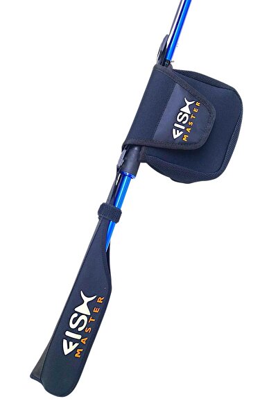 FİSH MASTER Neopren Ayarlanabilir Lastikli Kamış ve Makina Koruma Kılıfı Glowlu
