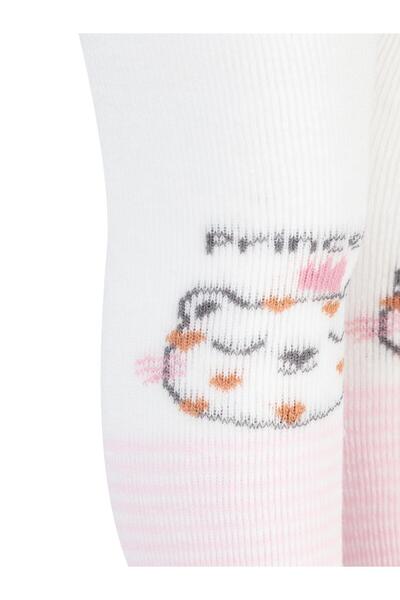 Civil Baby Принцеска кърпа 6 - Чорапогащи за момиченца - Екру 6 месеца