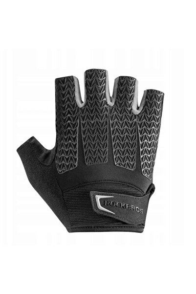 ROCKBROS S169BGR XL cycling gloves with gel inserts - gray