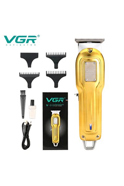 VGR ماكينة حلاقة الشعر واللحية اللاسلكية الاحترافية للرجال V-919