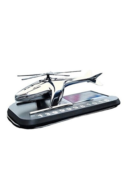 BASE Solar-charged car air freshener with holder HELICOPTER type