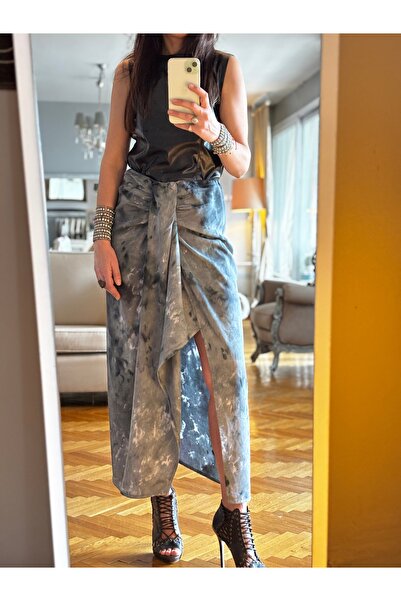 StudioZumrutSunay El yapımı beli lastikli etek