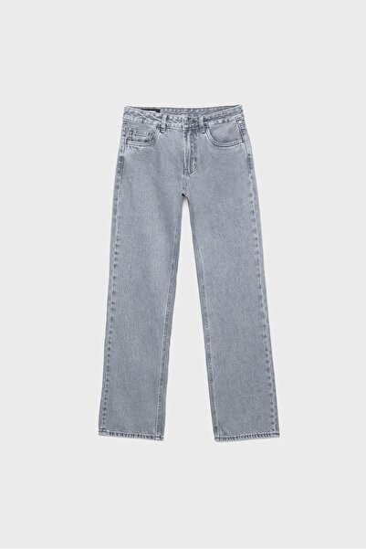 Stradivarius LOW-RISE STRAIGHT JEANS