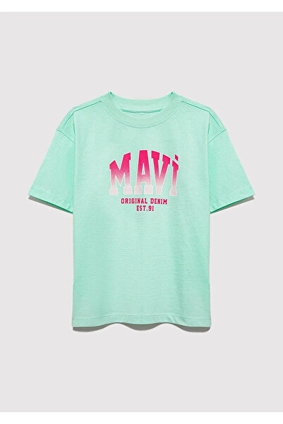 Mavi Children's Generic Logo Printed T-Shirt Light Tu 7610386-71643
