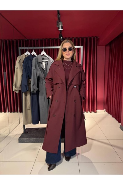Serpirella Butik Premium Trench Coat