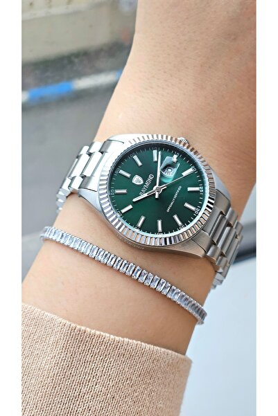 Raymond ساعة يد نسائية - 33 ملم ستانلس ستيل - مضمونة - أصلية - RYM-613053