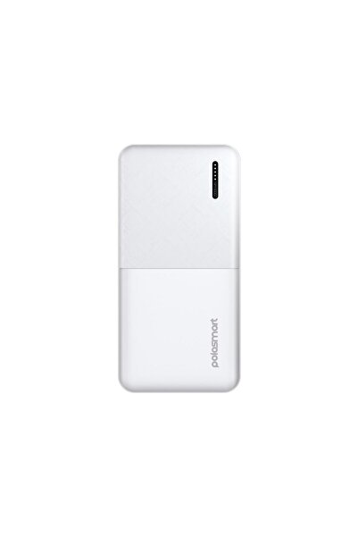 Polosmart PBS151 Taşınabilir 20.000mAh 2 USB 1 PD Çıkışlı 20W Powerbank Beyaz
