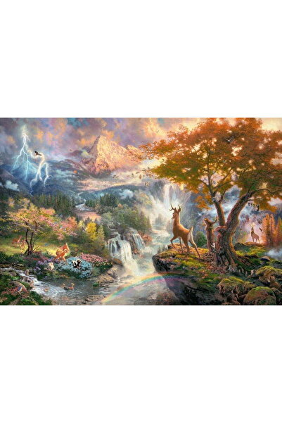Schmidt Spiele Schmidt Games Puzzle Thomas Kinkade: Disney Bambi