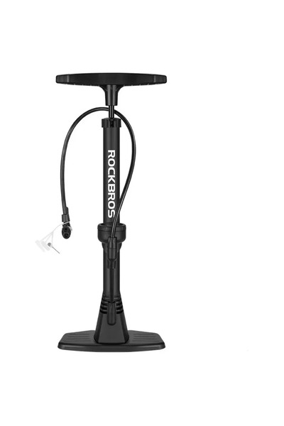 ROCKBROS 42510001001 floor bicycle pump - black