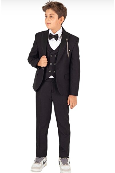 BEGONYA BEBECE KIDS Men's Full Suit for Holidays