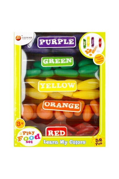 Mega Creative Set de bucatarie - legume colorate - 52 de piese incluse, culor...
