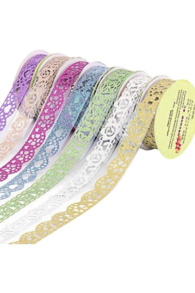 Colorarte Banda adeziva, 18mm x 1m, cu sclipici, diverse culori,