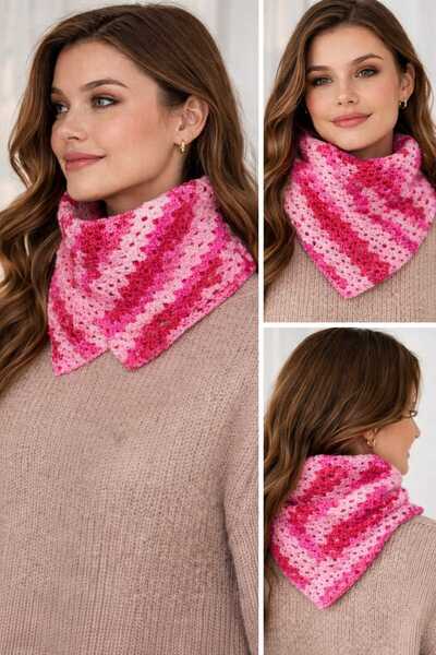 HobiDünyasıElif طوق رقبة أنيق