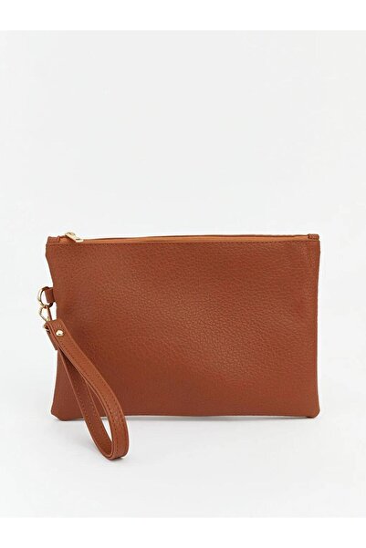 LC Waikiki Beige Leather Look Women's Handbag (S6)