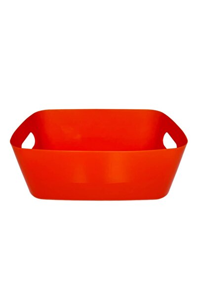 Thirty Three Design Storage box, with handles, plastic, orange, 25x18x10 cm, ...