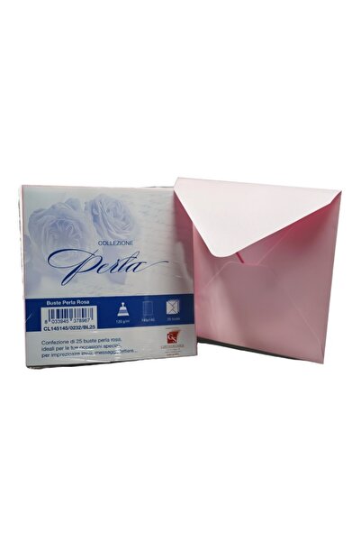 Colorarte Plic color pentru invitatie Perla, roz perlat, 120g/mp, 145x145mm, ...