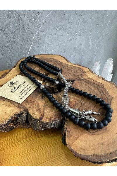 parze doğaltaş Onyx Natural Stone 99 Prayer Beads 6 mm