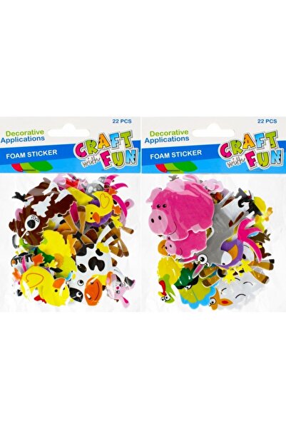 Craft with Fun Forme decorative - hartie gumata autoadeziva - animale domesti...