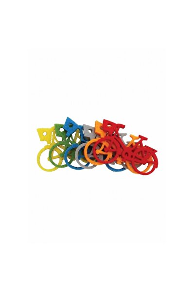 Colorarte Δημιουργικά αξεσουάρ - ποδήλατο από τσόχα, σετ 5 τεμαχίων,
