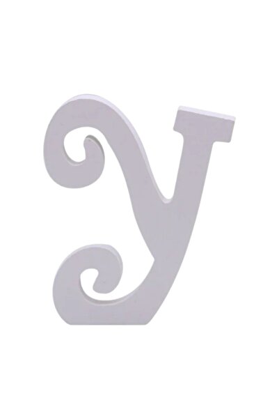 MC Micostore Zebra party decorations letter Y, 11cm, wood, self-adhesive, JAB...