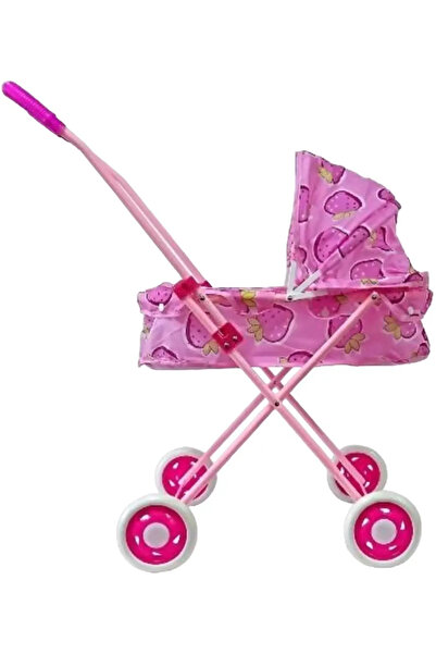 Royal Carucior Landou pentru Papusi Hello Doll - Cadru Metalic si Roti Rezist...