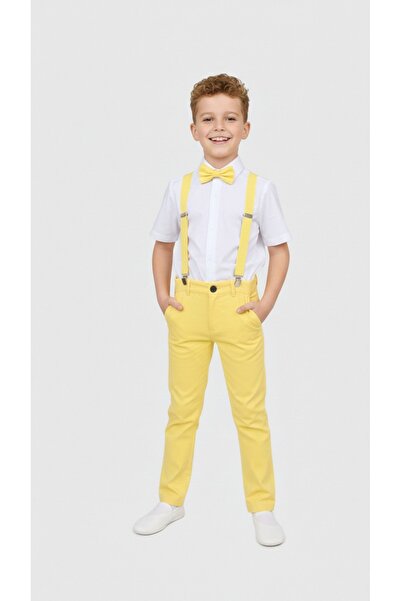 BLACK SWALLOW Pantaloni pentru băieți, cămașă cu mânecă scurtă și costum cu b...