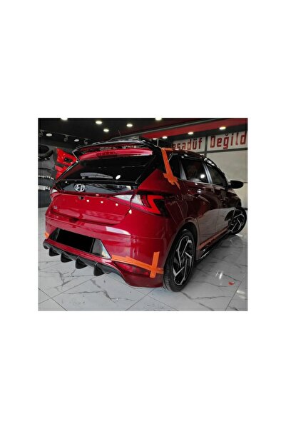 Tuning Vadisi Hyundai i20 2019+ Arka Ek (Plastik) Boyasız