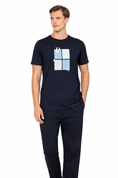 Pierre Cardin Combed Cotton Short Sleeve Pajama Set P6126