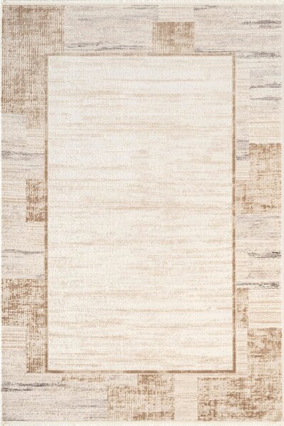 Karmen Halı İdol IO002B Krem Bej Halı Klasik Desen Akrilik Yumuşak Dokulu Pam...