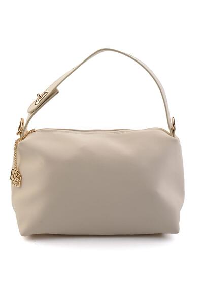 Bambi Bej Kadın El Çantası C06257680209