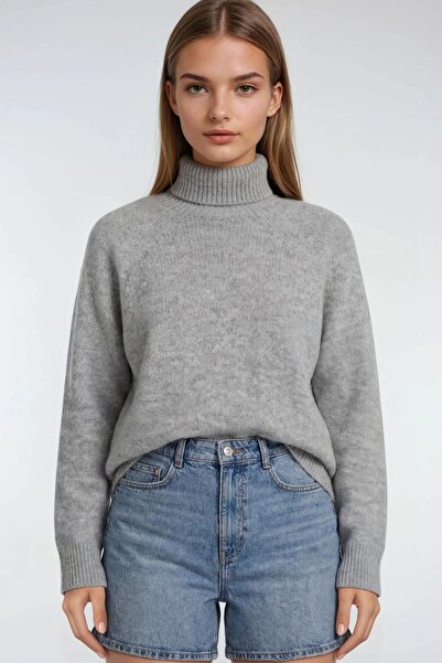 Hiccup Pulover cu guler înalt și croială groasă Mixray