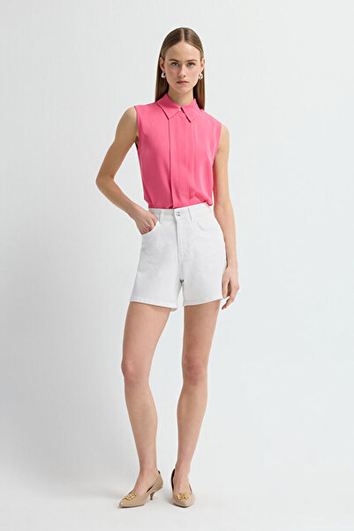 adL Yüksek Bel Beş Cep Şort