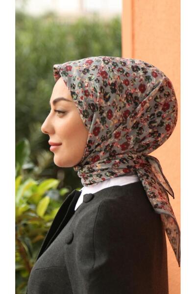locella Soft Pamuk Eşarp Gri