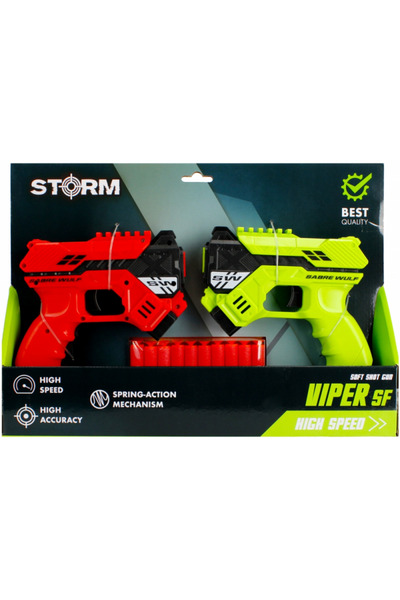 Mega Creative Jucarie set pistoale cu sageti din spuma MegaCreative, 502224, ...