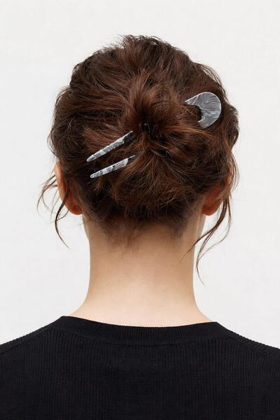 New Obsessions Acetate U Bun Hairpin