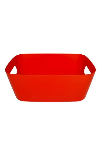 Thirty Three Design Storage box, with handles, plastic, orange, 30x20x12 cm, ...