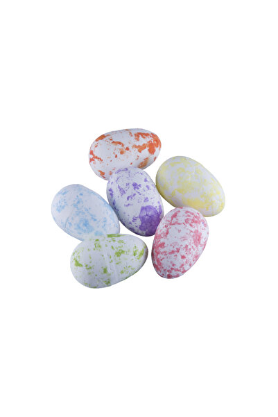 Colorarte Accesorii creatie - polistiren - ou, colorat, 3cm, set 24 buc, Colo...