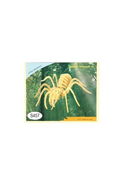 Colorarte Puzzle lemn 3D - Tarantula, 2 foi, Colorarte, A013-2
