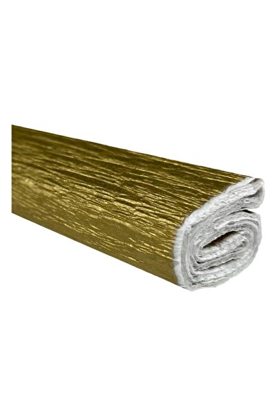 Colorarte Hartie creponata C40, 50x200cm, auriu, set 10 role