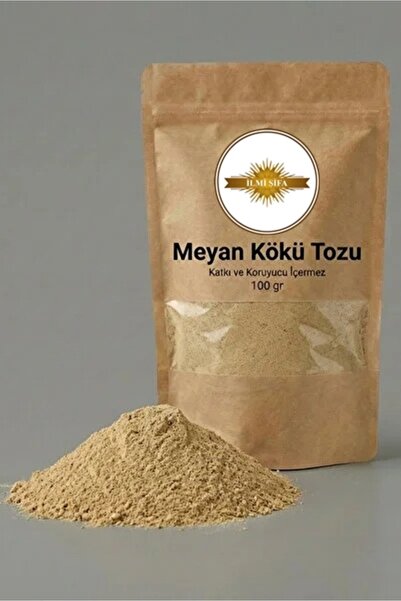 İLMİ ŞİFA Meyan Kökü Tozu (Meyankökü Tozu – Licorice Root Powder) Doğal Öğütü...