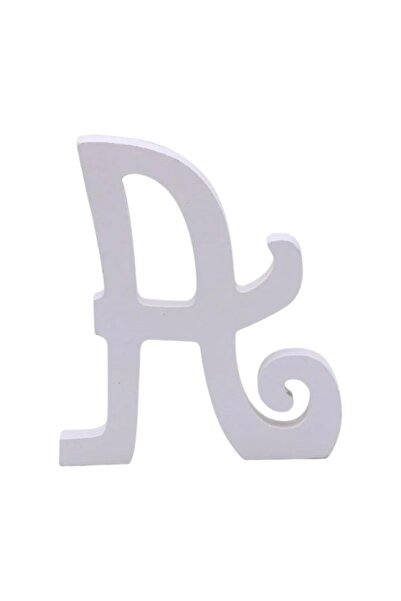 MC Micostore Zebra party decorations letter A, 11cm, wood, self-adhesive, JAB...